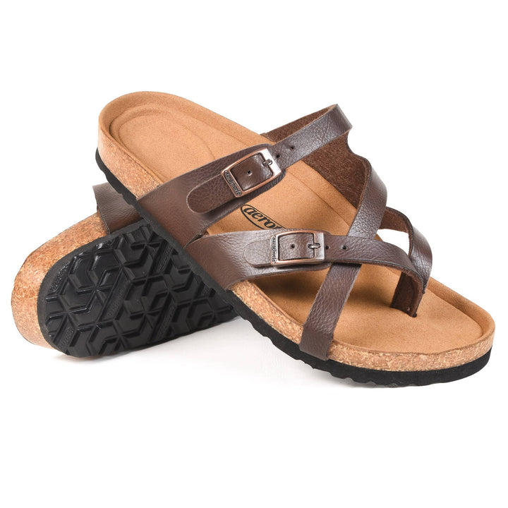 Aerothotic - Celestis Strappy Sandals - Tan