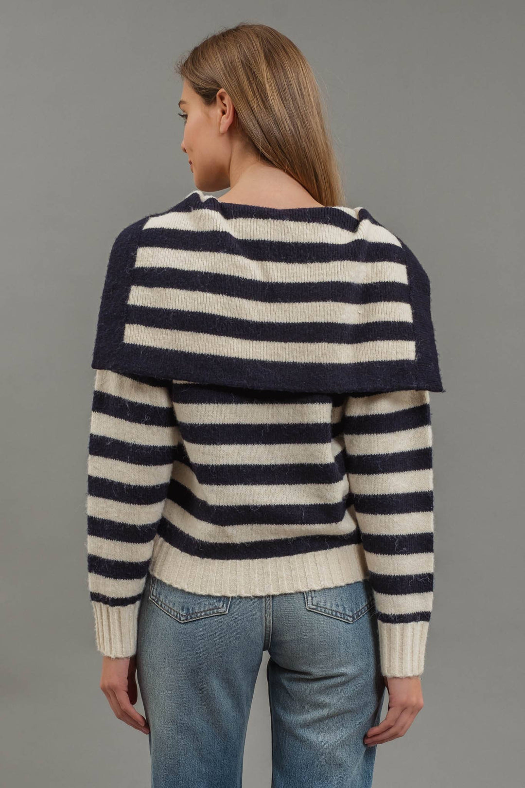 Blu Pepper Sailor Knit Sweater