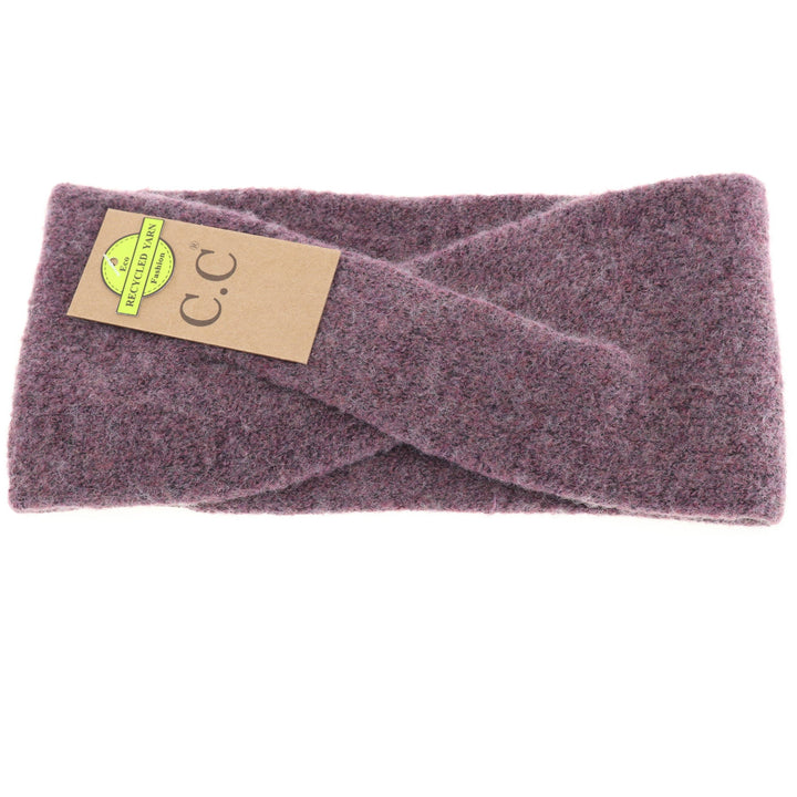 Soft Crossed C.C Eco-Friendly Headband Coco Berry