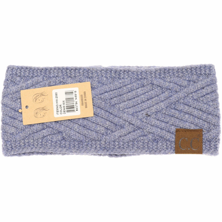 C.C Beanie Diagonal Criss-Cross Headband