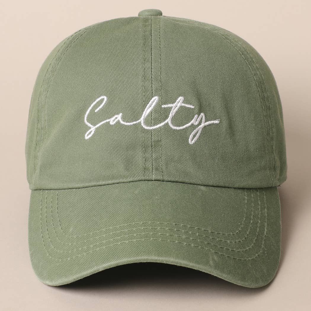 Salty Baseball Cap Sage