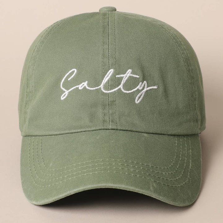 Salty Baseball Cap Sage