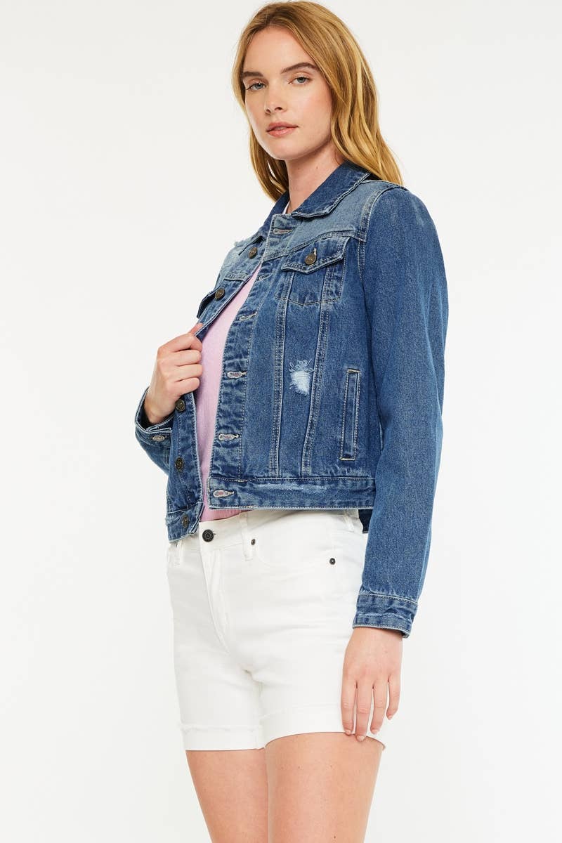 Kan Can USA Denim Jacket in Denim 4