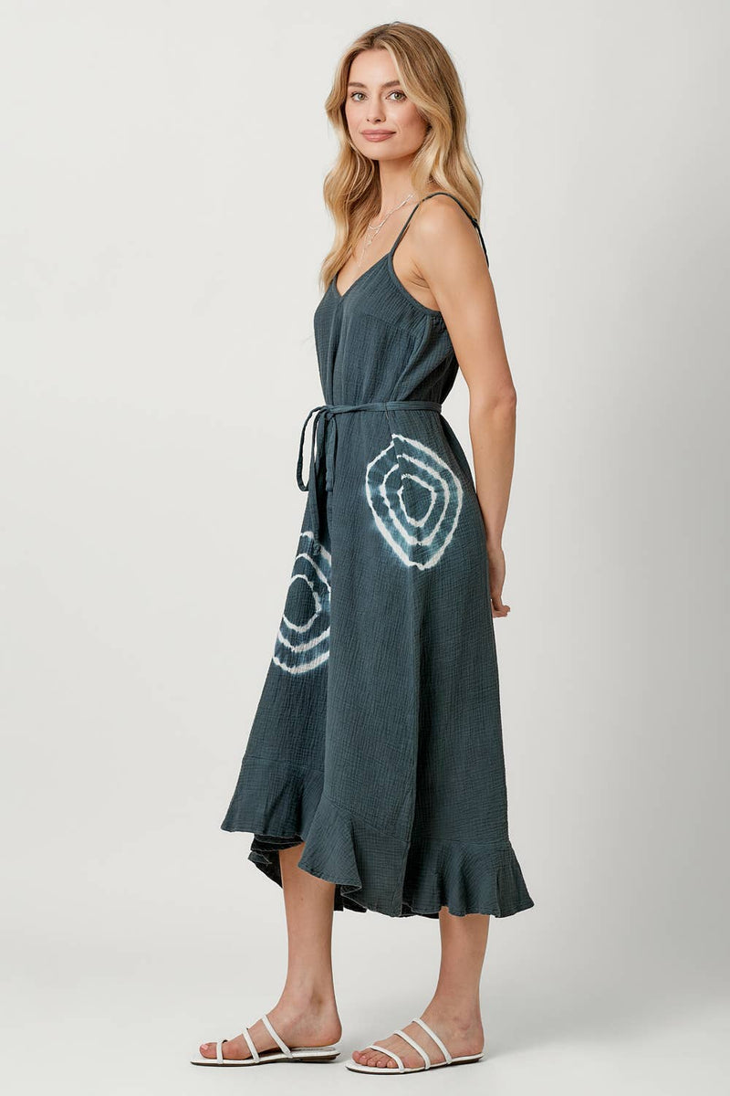 Tie Dye Double Gauze Dress