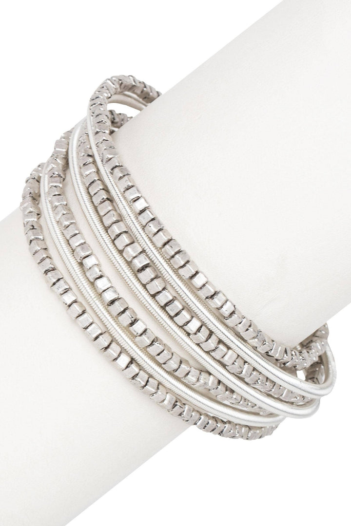 SAACHI - Scarlett Metallic Beaded Bracelet