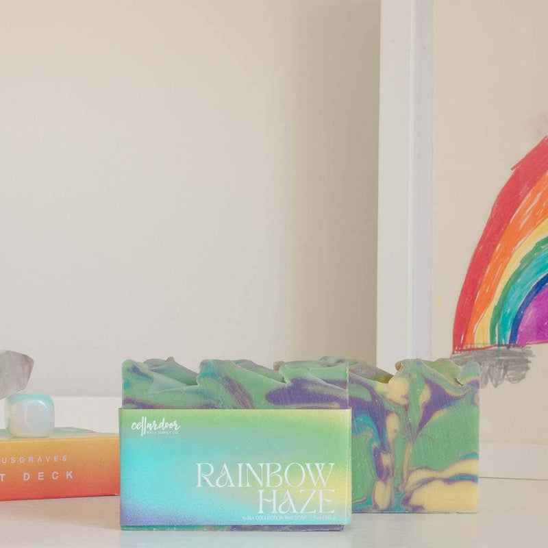 Cellar Door Bath Supply Co. - Rainbow Haze Bar Soap