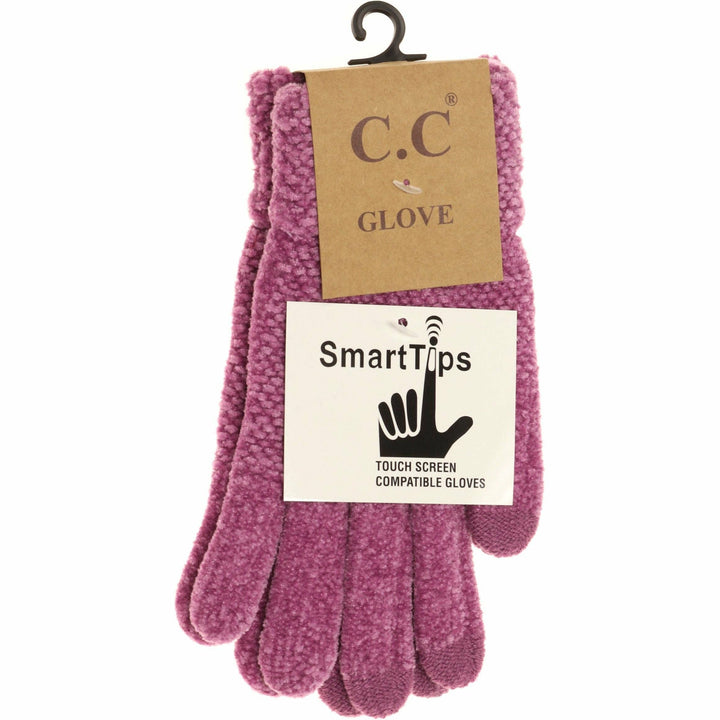 Eco-Friendly Chenille Women's Gloves