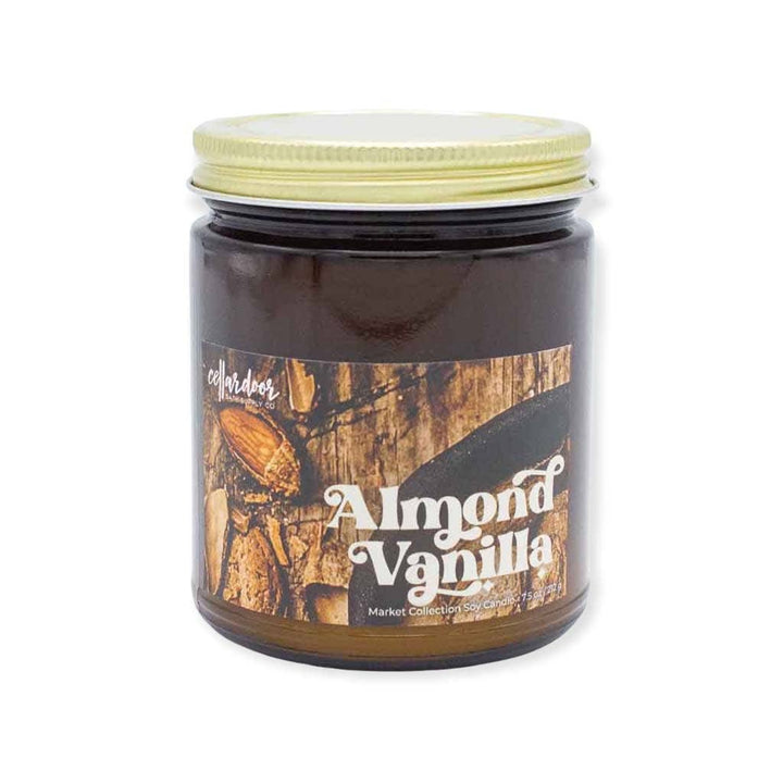 Almond Vanilla 7.5 Oz Soy Candle