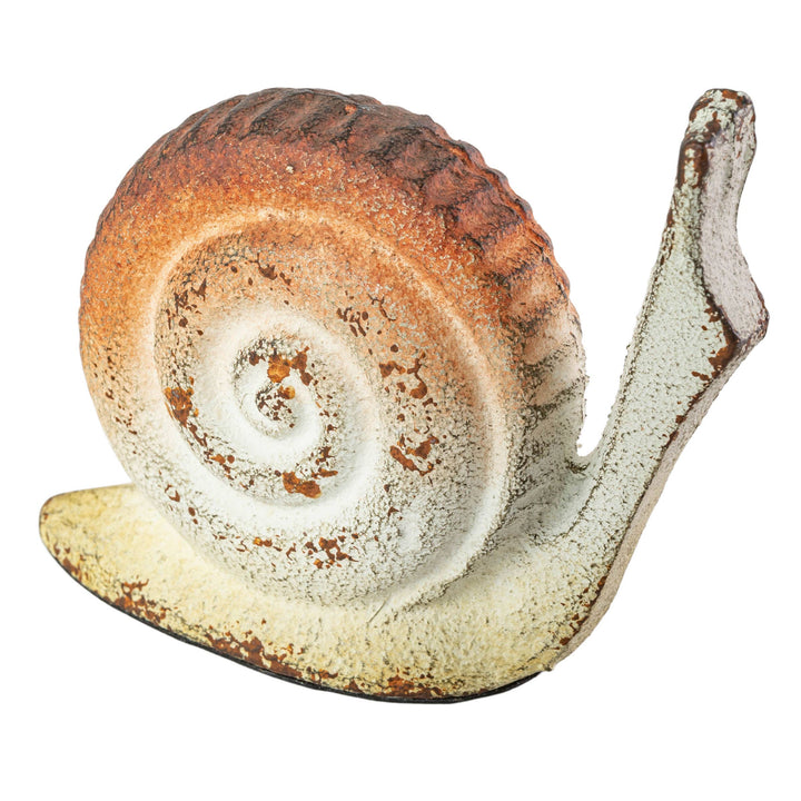 Abraham Snail Figure Cast Iron
