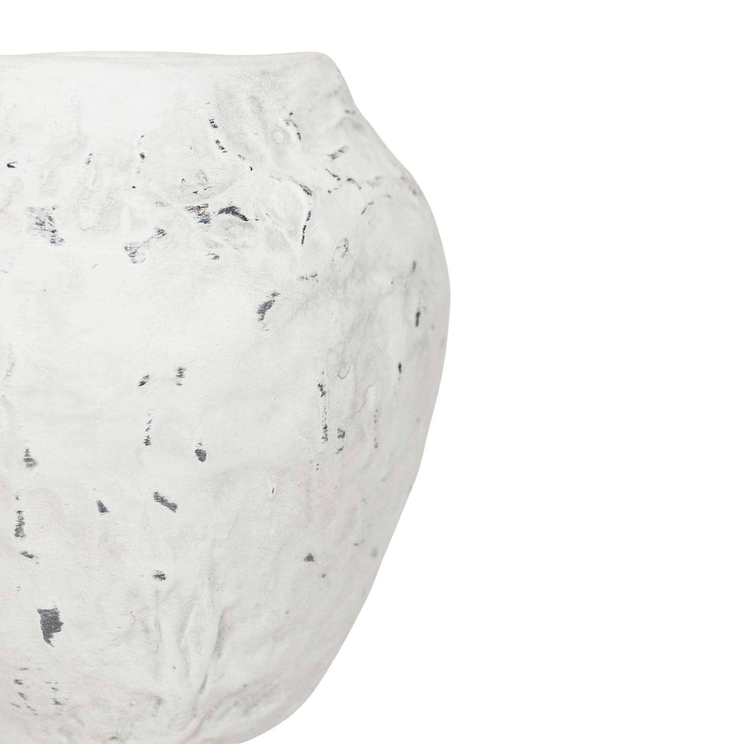 Ambrosine Distressed Ceramic Vase  1