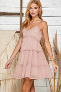 Ruffled and Tiered Dress
