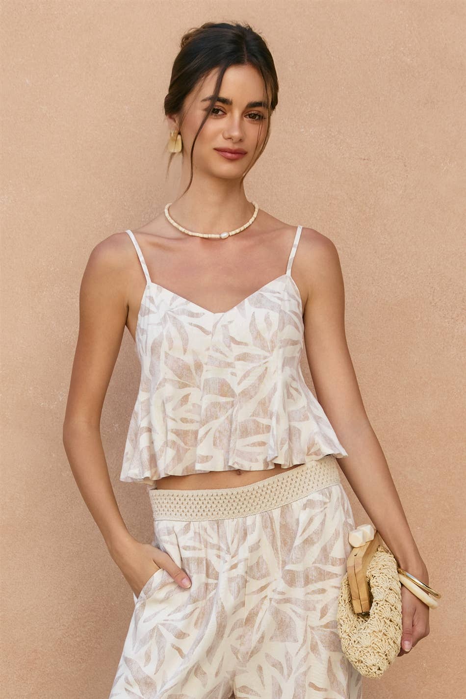 Dress Forum - Driftwood Dreams Sleeveless Flared Top in Seashore 2