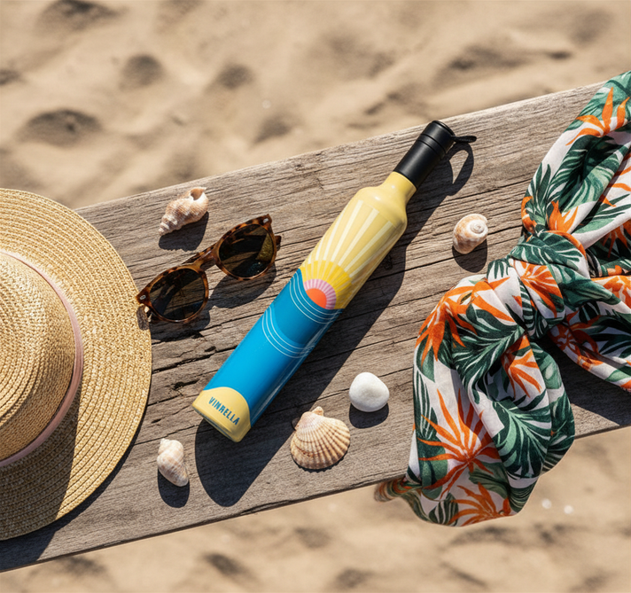 Vinrella - Sunshine Daydream Umbrella in a Bottle 1