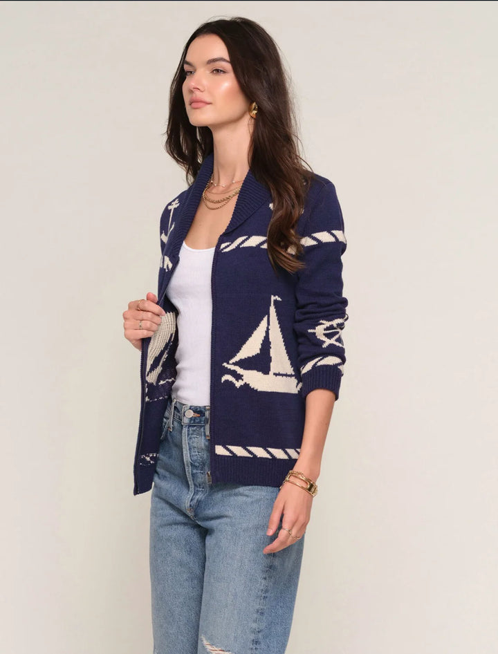 Heartloom Trixie Cardigan Navy 2