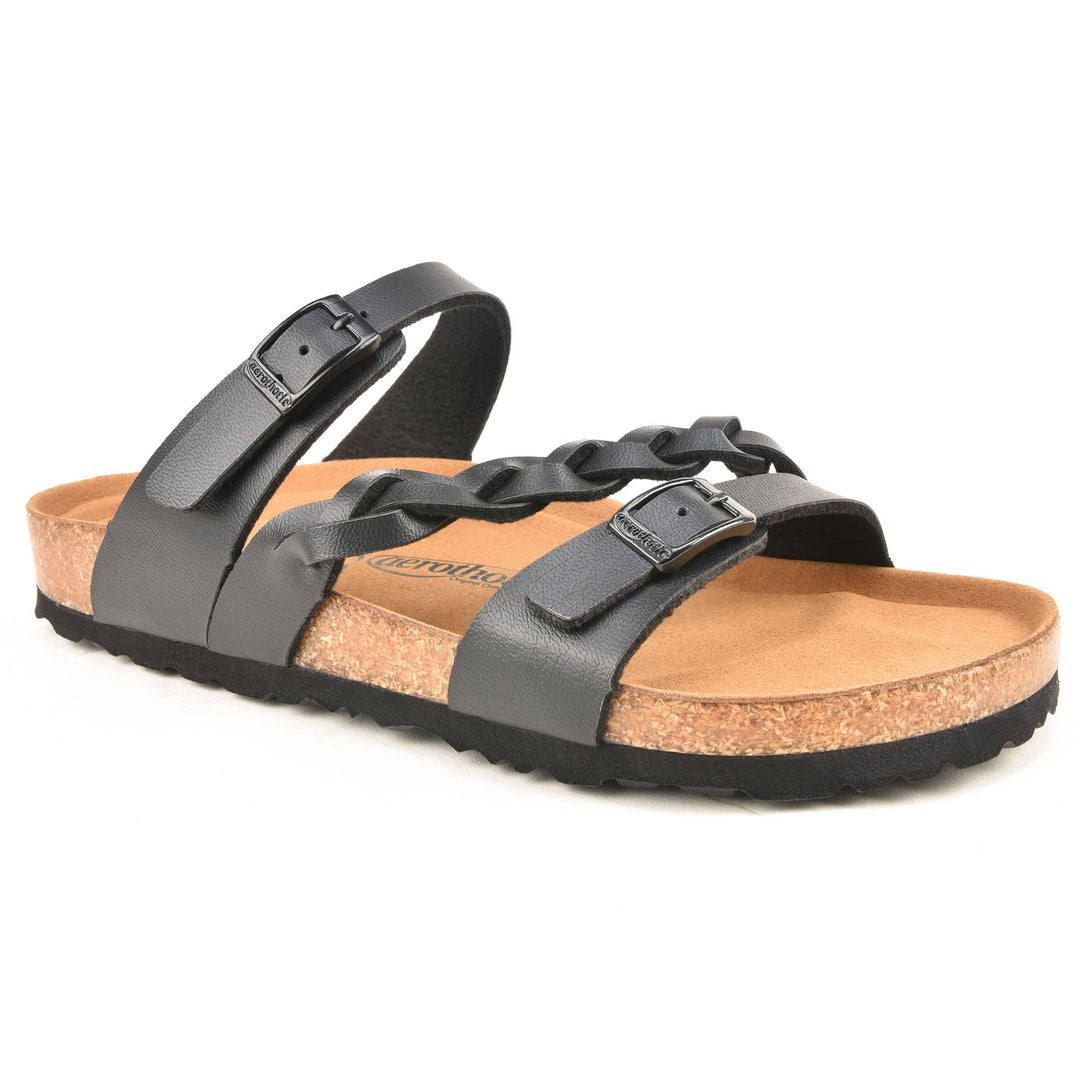 Aerothotic - Viking Strappy Sandals - Black 3