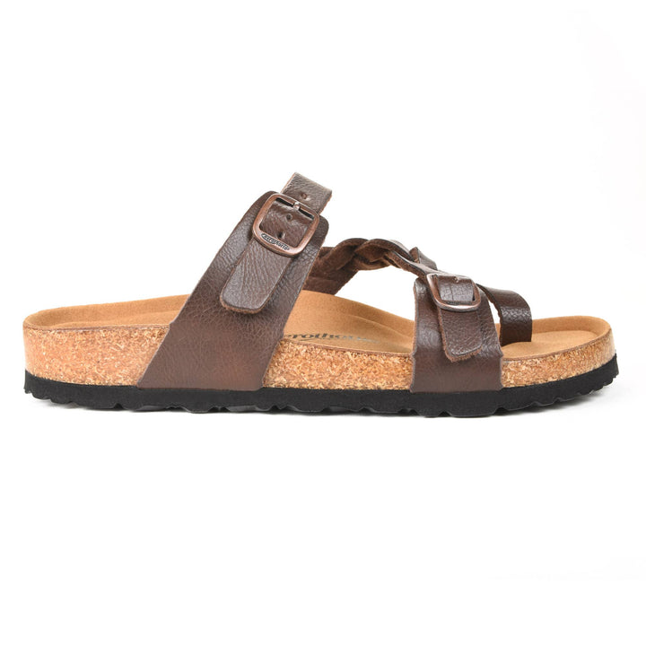 Aerothotic - Seraph Slide Sandals - Brown side