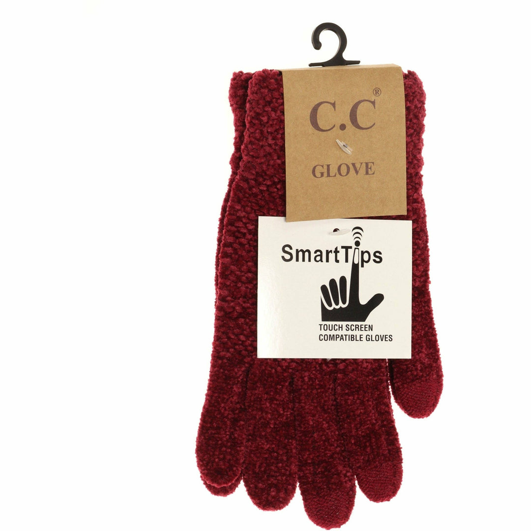 Eco-Friendly Chenille Women's Gloves