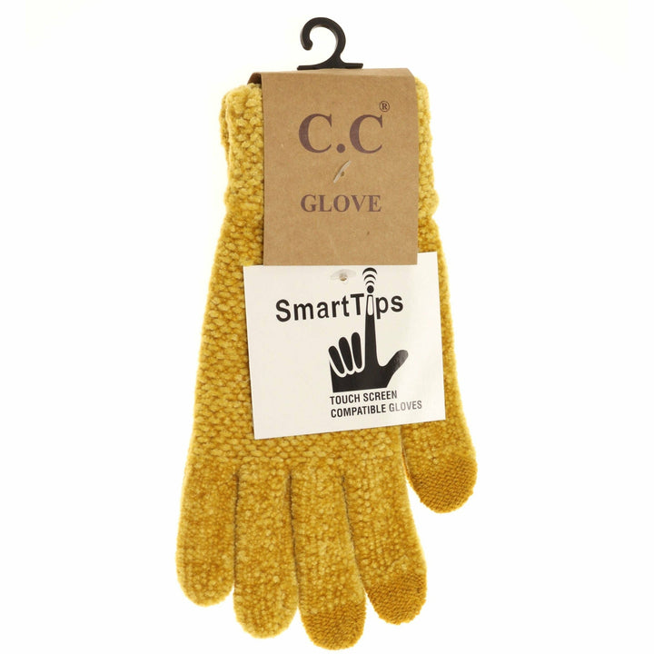 Eco-Friendly Chenille Women's Gloves