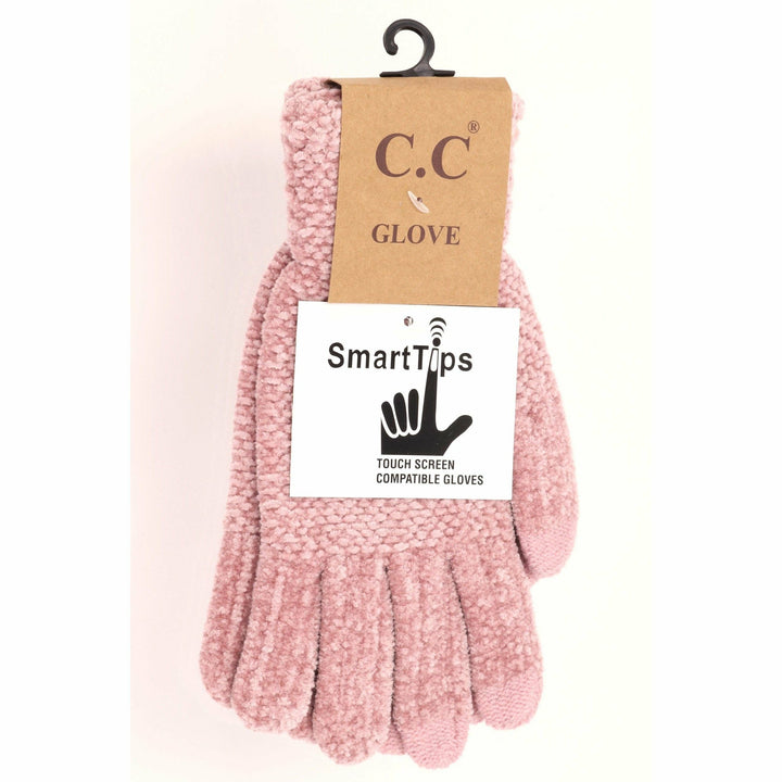 Eco-Friendly Chenille Women's Gloves