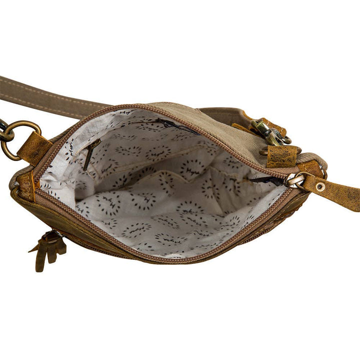 Myra Bag - Sand Weaver Small &amp; Crossbody Bag