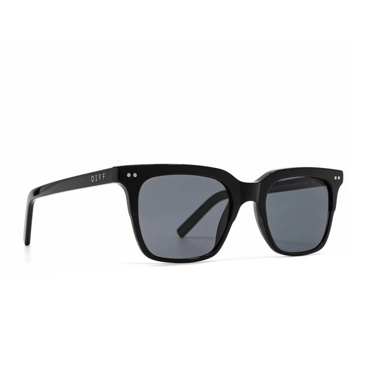 DIFF Eyewear Billie Black Grey Polarized Sunglasses 3