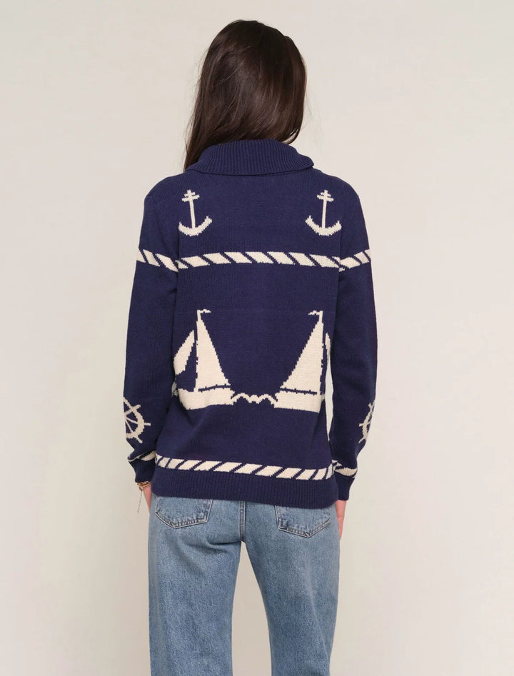 Heartloom Trixie Cardigan Navy 3