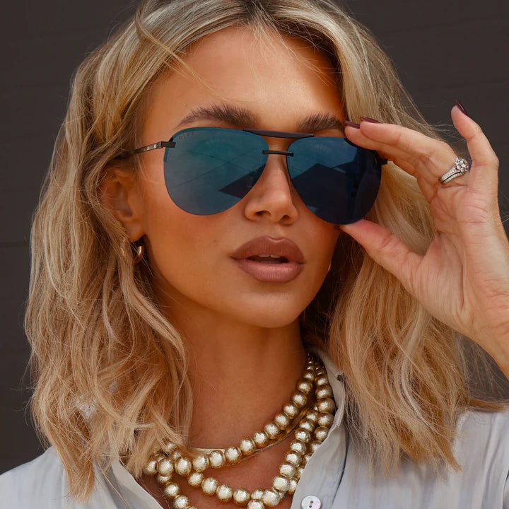 DIFF Tahoe Black Midnight Mirror Polarized