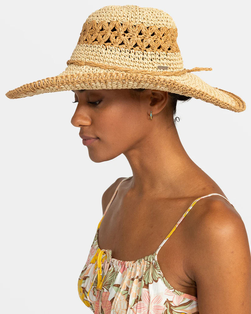 Roxy Women's Pretty As A Flower Sun Hat