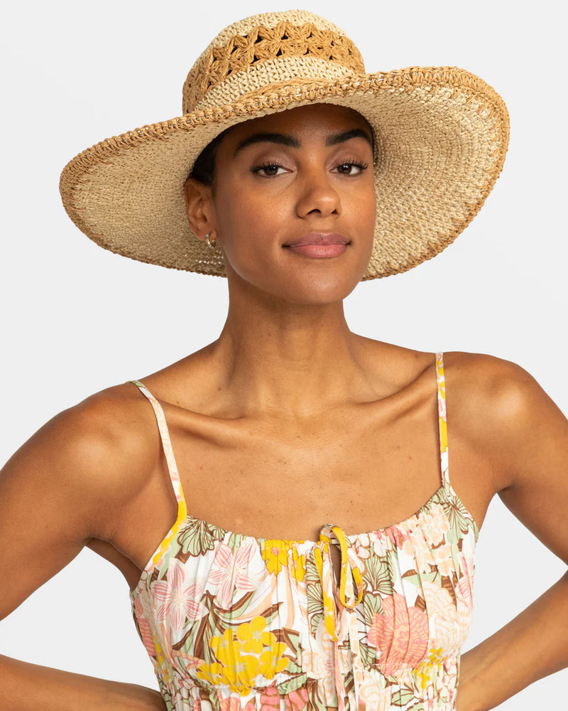 Roxy Women's Pretty As A Flower Sun Hat