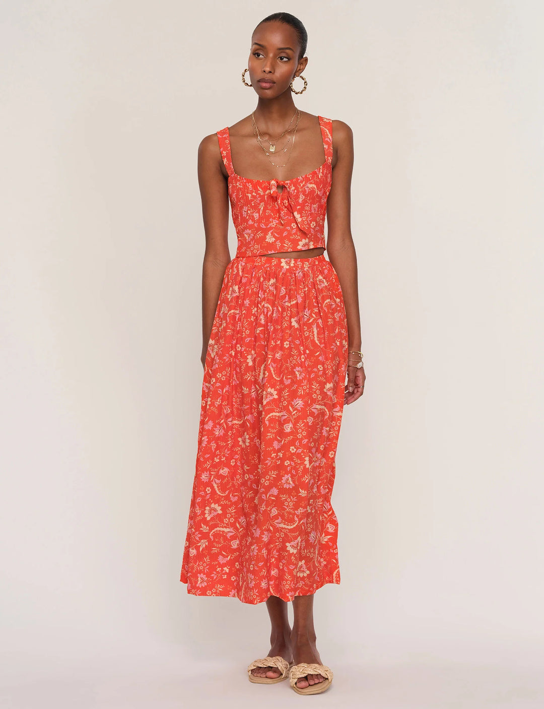 Heartloom Camille Two Piece Cayenne