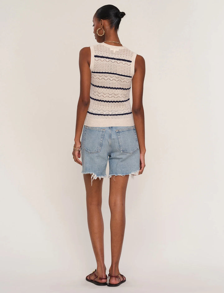 Heartloom Jacey Vest - Oat back