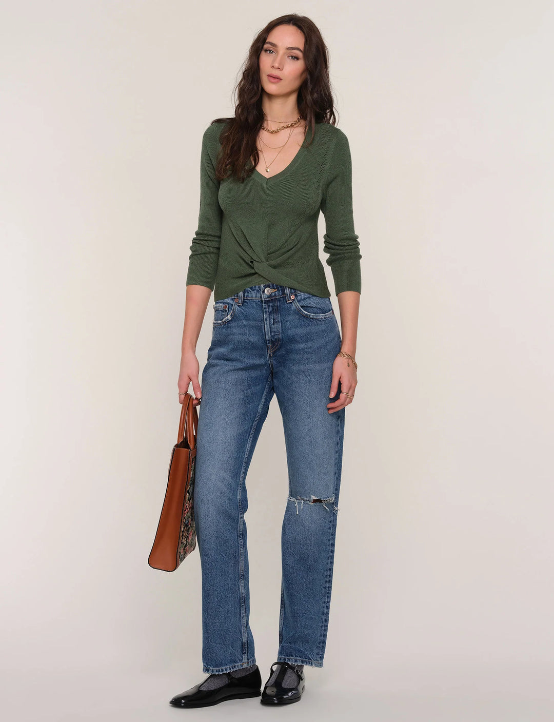 Heartloom Zazie Top forest3