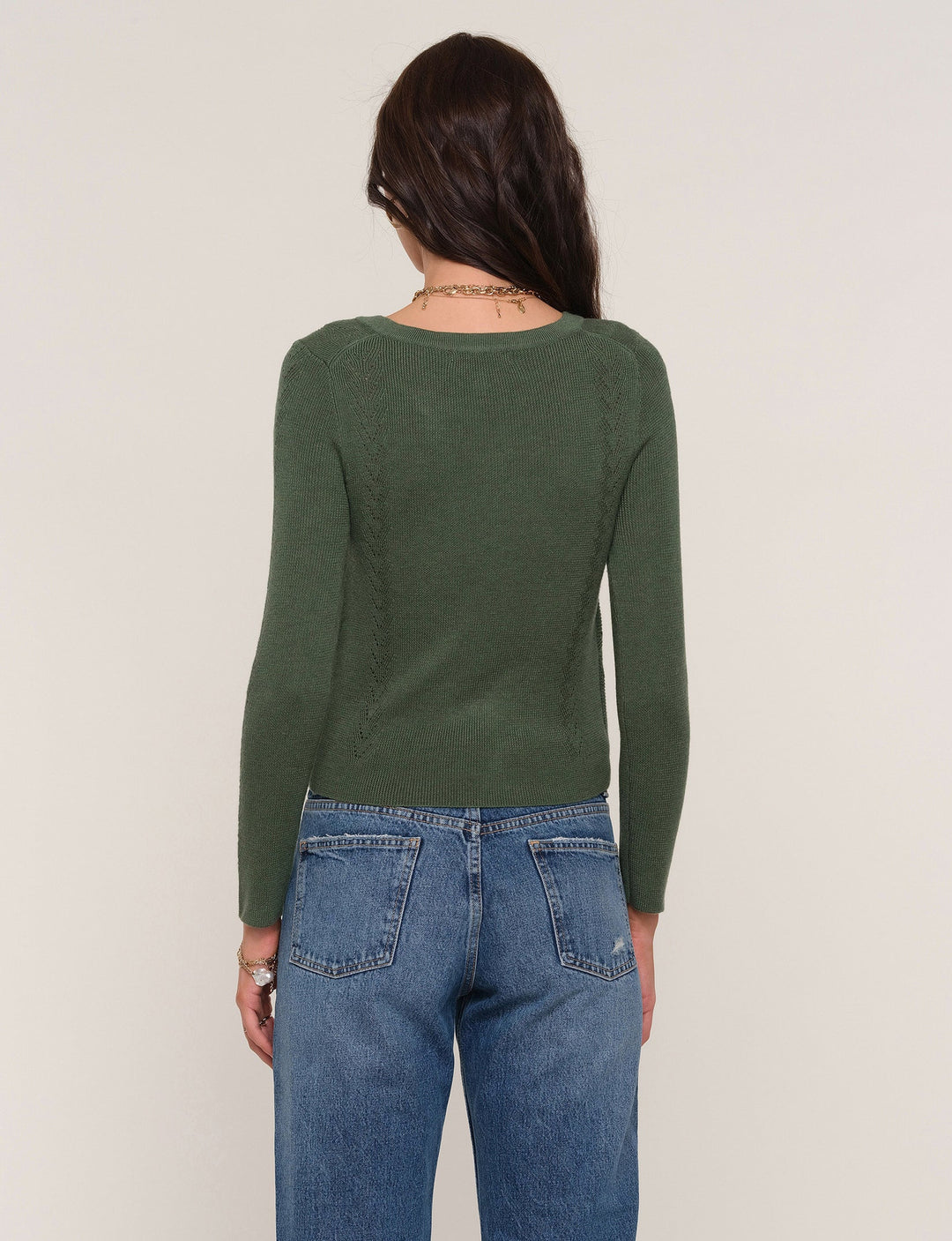 Heartloom Zazie Top forest2