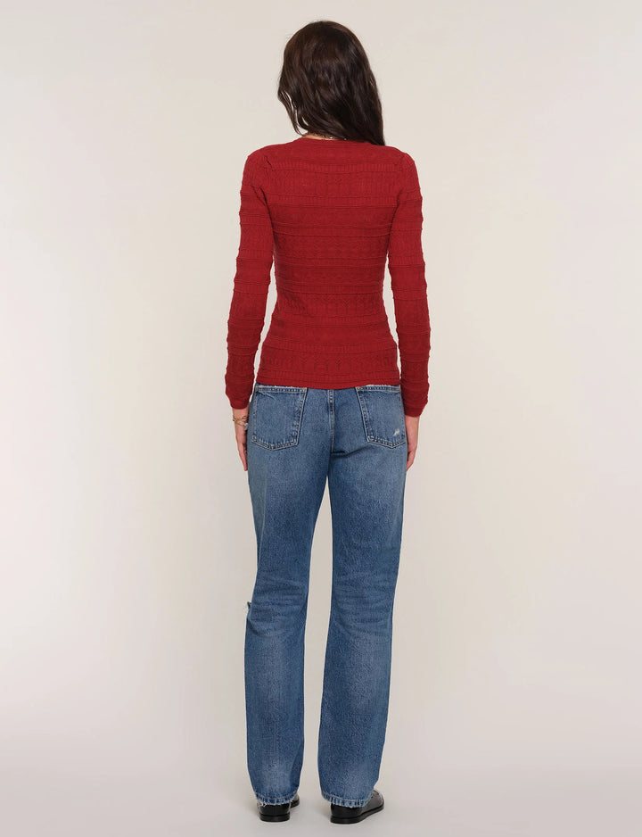 Heartloom Daisy Top Brick1