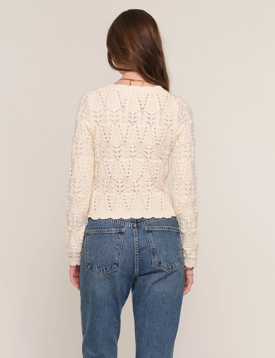 Heartloom Ellis Sweater - Ivory 1