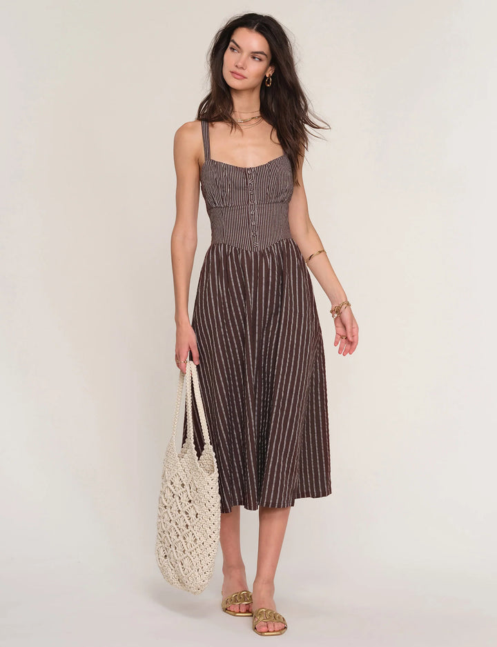 Heartloom Klimt Dress - Espresso 1