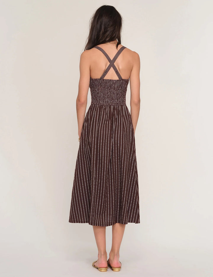Heartloom Klimt Dress - Espresso back