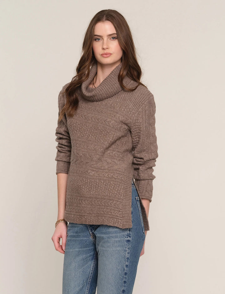 Heartloom Zadie Sweater in Mink 1