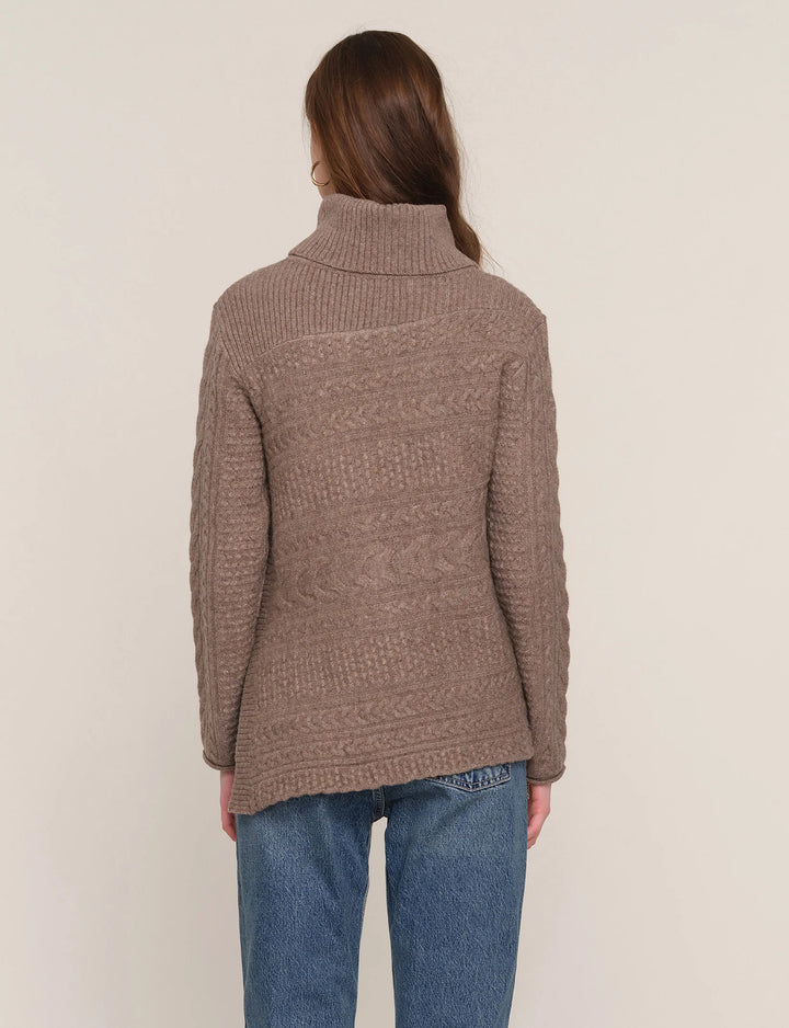 Heartloom Zadie Sweater in Mink 2