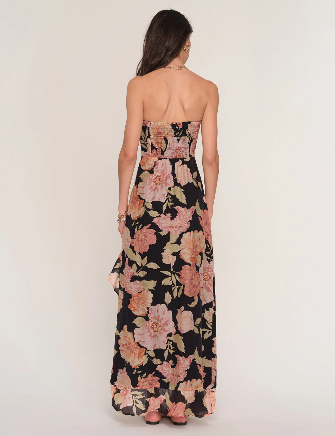 Heartloom Lariat Dress in Flora back