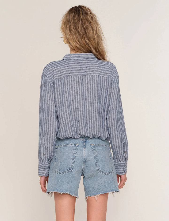Heartloom Rene Shirt Indigo back