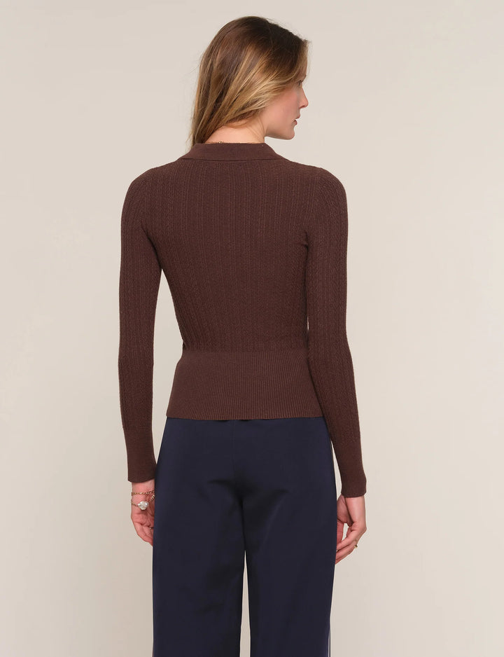 Heartloom Wright Top in Coco back