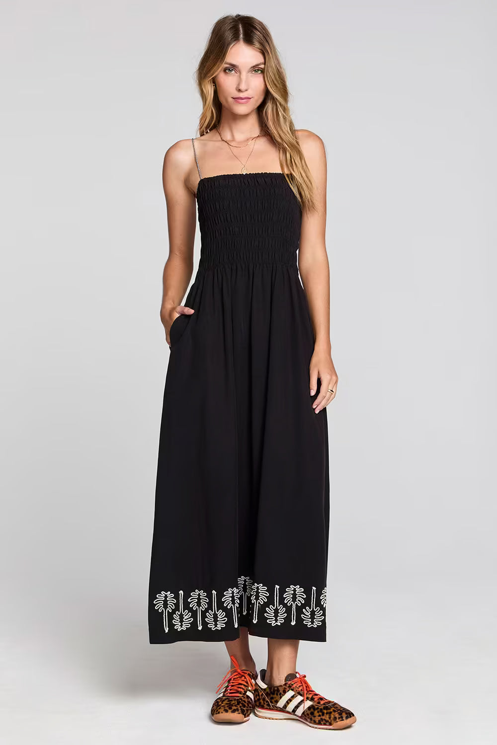 Saltwater Luxe Jackstin Midi Dress - Black