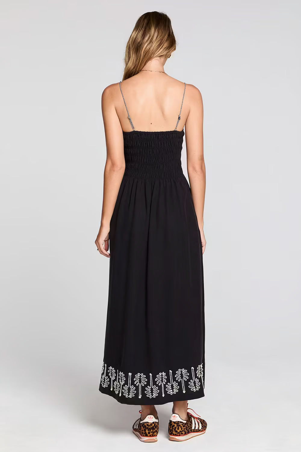 Saltwater Luxe Jackstin Midi Dress - Black back