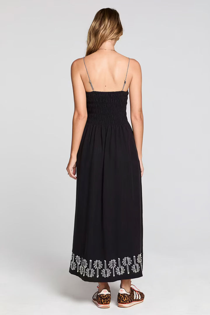 Saltwater Luxe Jackstin Midi Dress - Black back