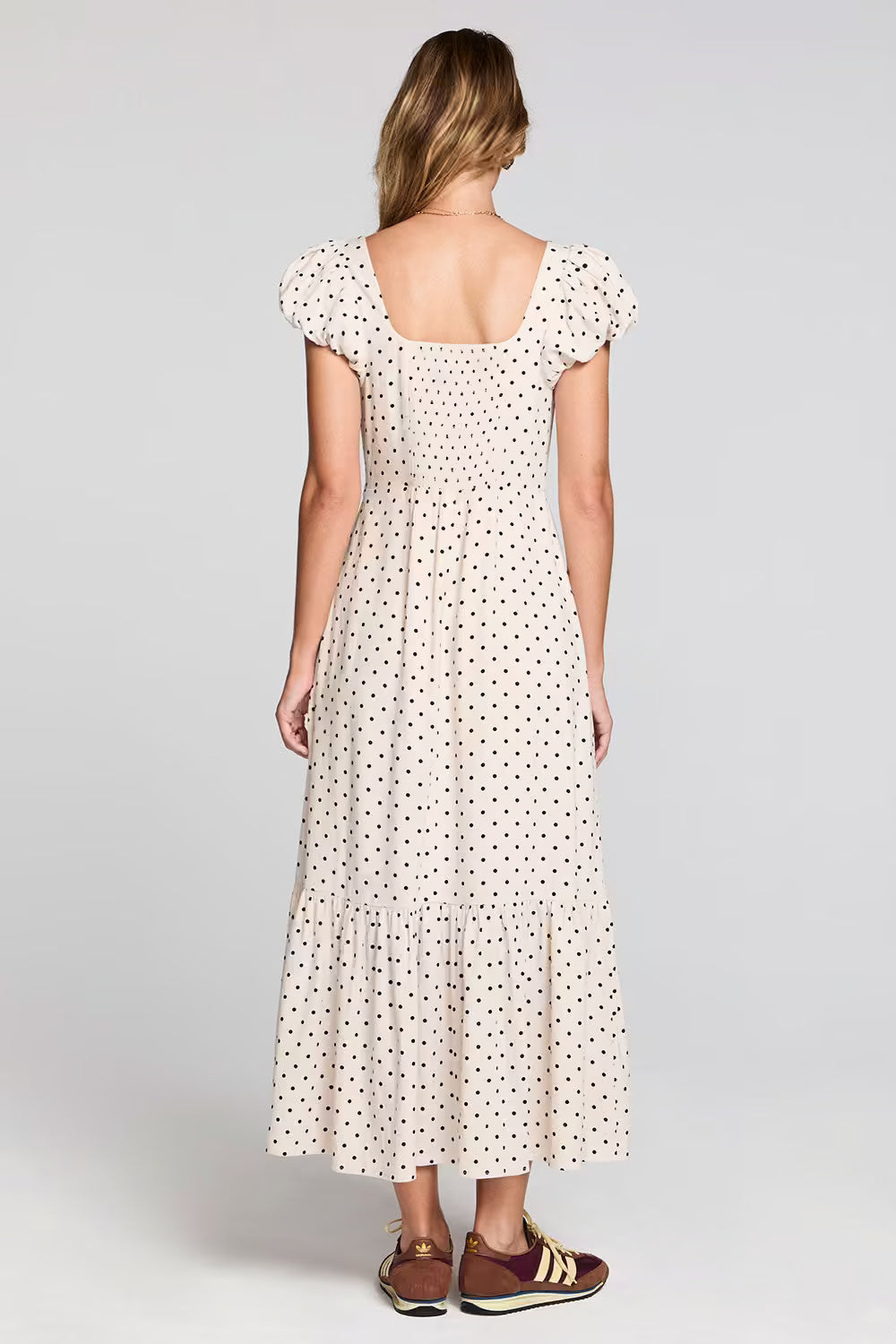 Saltwater Luxe Junniper Midi Dress - Natural back