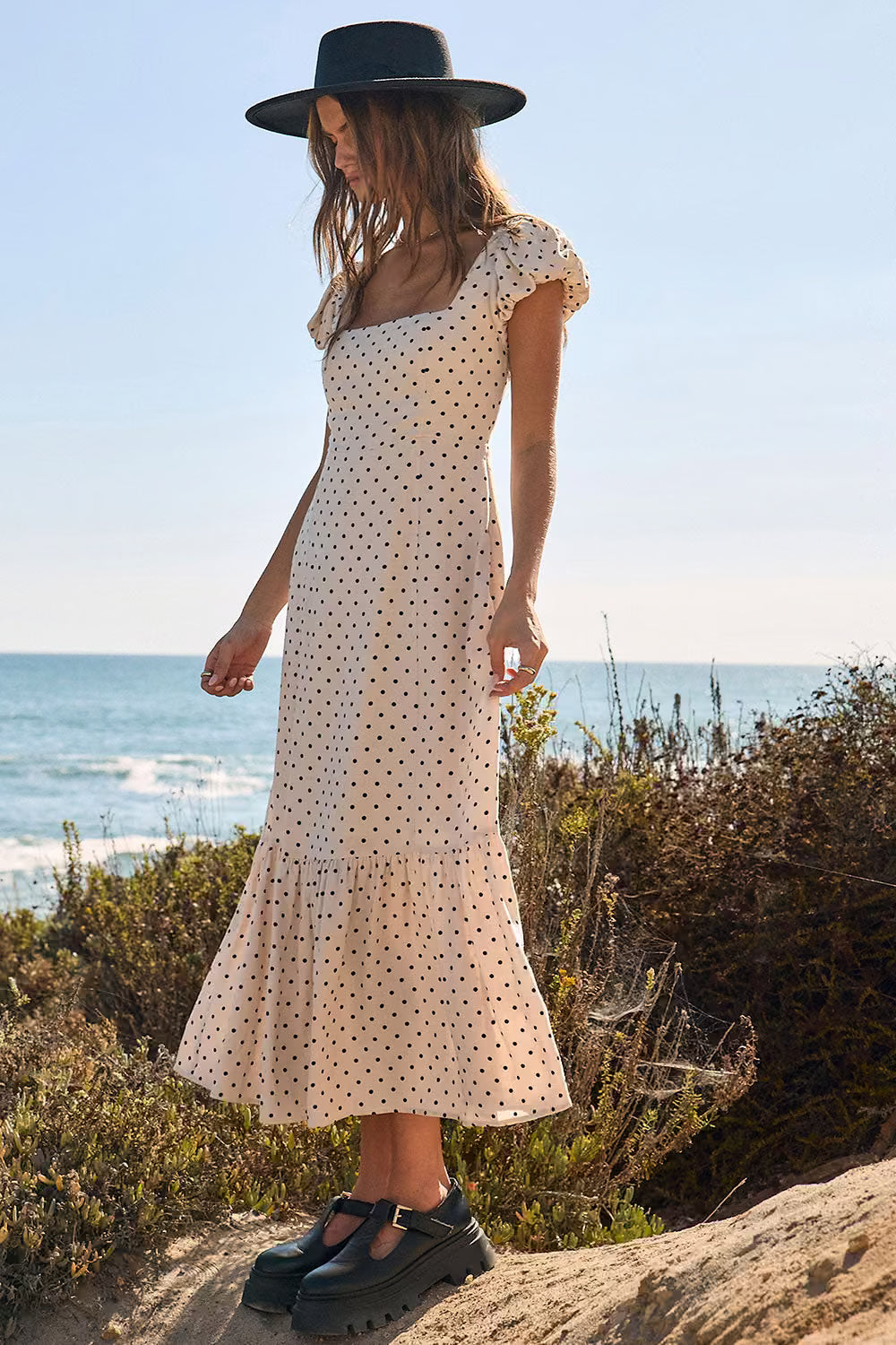 Saltwater Luxe Junniper Midi Dress - Natural