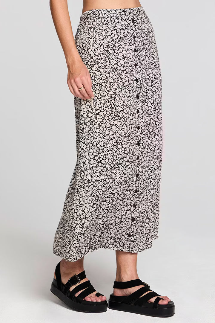 Saltwater Luxe Nolla Midi Skirt - Black 2
