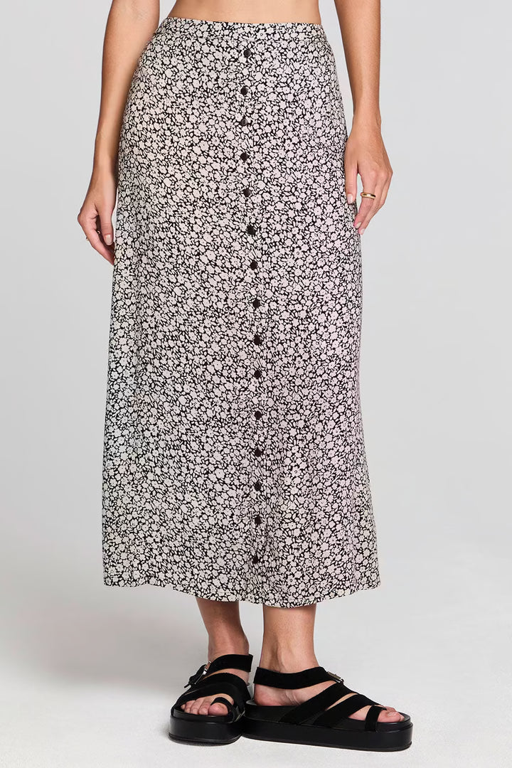 Saltwater Luxe Nolla Midi Skirt - Black
