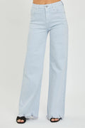 High Rise Wide Leg Jeans